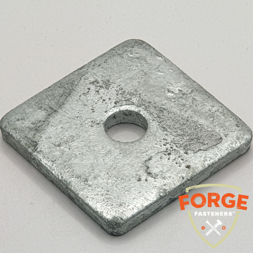 WASHER SQUARE GALV HD METRIC